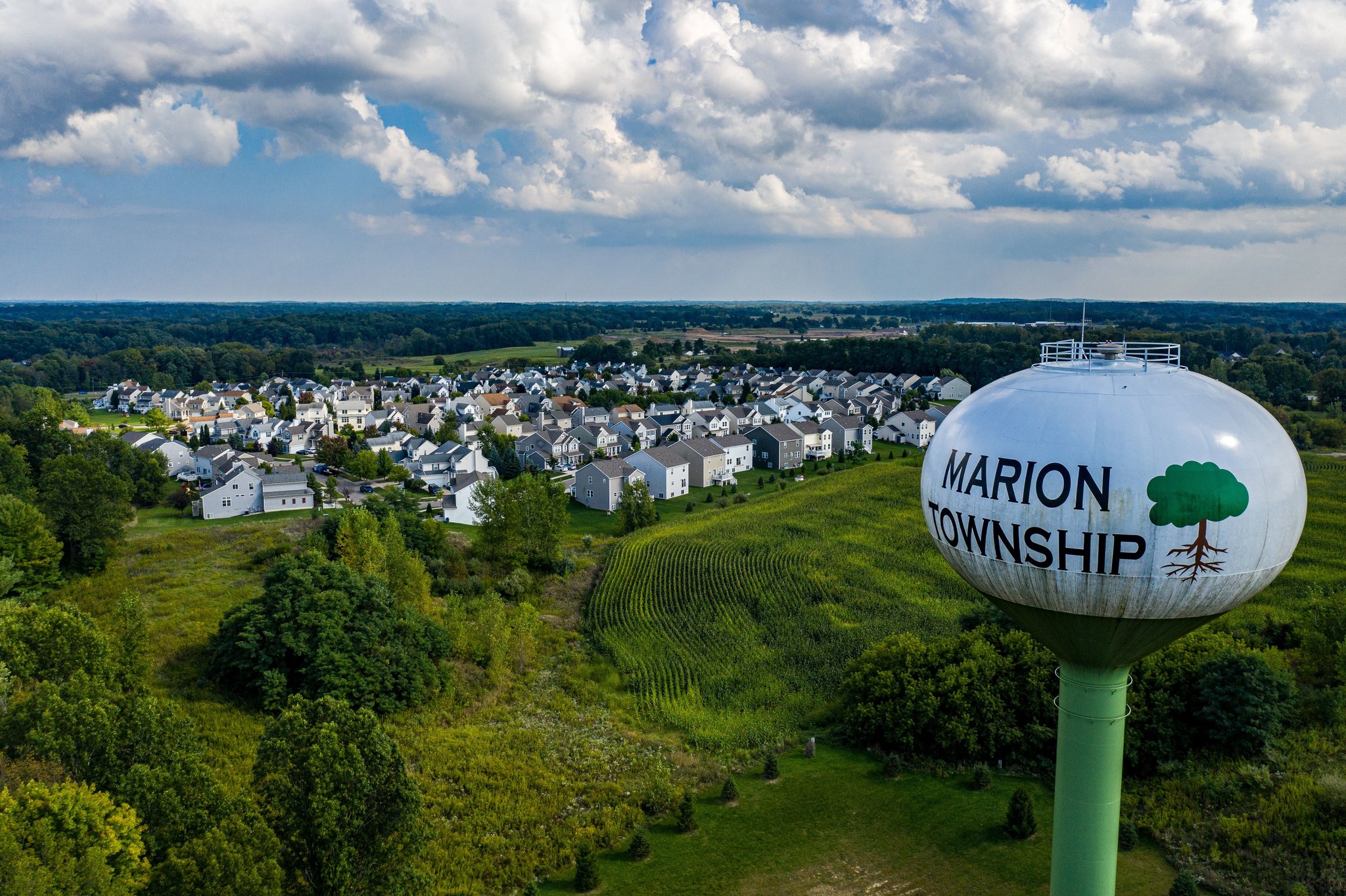 A View Over Howell Michigan